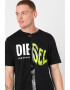 Diesel Tricou cu imprimeu logo Jubble - Pled.ro