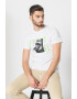 Diesel Tricou de bumbac cu aplicatie grafica Diego - Pled.ro