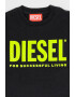 Diesel Tricou de bumbac cu imprimeu logo - Pled.ro