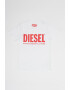 Diesel Tricou de bumbac cu imprimeu logo - Pled.ro