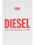 Diesel Tricou de bumbac cu imprimeu logo - Pled.ro