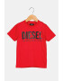 Diesel Tricou de bumbac cu imprimeu logo - Pled.ro