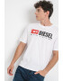 Diesel Tricou de bumbac cu imprimeu logo Adjust - Pled.ro