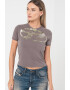 Diesel Tricou de bumbac cu imprimeu logo Uncutie - Pled.ro