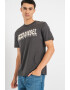 Diesel Tricou de bumbac cu logo cu aspect patat - Pled.ro