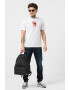 Diesel Tricou din bumbac cu imprimeu foto Just - Pled.ro