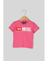 Diesel Tricou din bumbac cu logo brodat - Pled.ro