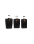 Diplomat Set Trolere 2 Roti 3 Piese ZC 6100 Negru - Pled.ro