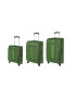 Diplomat Set Trolere 4 Roti ZC 615 - 3 Piese Verde - Pled.ro