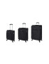 Diplomat Set Trolere Extensibil 4 Roti ZC 444 - 3 Piese Negru - Pled.ro