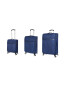 Diplomat Set Trolere Extensibile Poliester 4 Roti Duble Cifru TSA ZC 998 - 3 Piese Bleumarin - Pled.ro