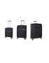 Diplomat Set Trolere Extensibile Poliester 4 Roti Duble Cifru TSA ZC 998 - 3 Piese Negru - Pled.ro