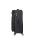 Diplomat Set Trolere Extensibile Poliester 4 Roti Duble Cifru TSA ZC 998 - 3 Piese Negru - Pled.ro