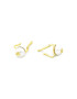 DIVA PEARLS Cercei din aur de 14K cu perle Signature - Pled.ro