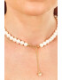 DIVA PEARLS Colier cu perle de cultura si elemente din aur de 14K Signature - Pled.ro