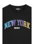 DKNY Bluza cu imprimeu text - Pled.ro