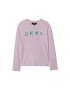 DKNY Bluza cu imprimeu logo pe piept - Pled.ro