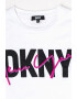 DKNY Bluza de bumbac cu imprimeu logo - Pled.ro