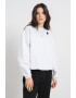 DKNY Bluza de trening supradimensionata de bumbac cu logo - Pled.ro