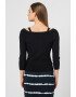 DKNY Cardigan cu decolteu in V si aspect striat - Pled.ro