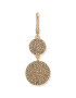 DKNY Carver Dangle Earrings With Crystals - Pled.ro