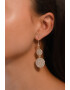 DKNY Carver Dangle Earrings With Crystals - Pled.ro