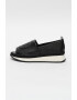 DKNY Espadrile wedge de piele si piele ecologica Oren - Pled.ro