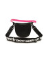 DKNY Geanta crossbody din piele ecologica cu aspect lacuit si barete cu logo - Pled.ro