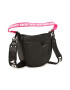 DKNY Geanta crossbody din piele ecologica cu aspect lacuit si barete cu logo - Pled.ro