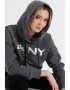 DKNY Hanorac din amestec de bumbac cu imprimeu logo Exploded - Pled.ro