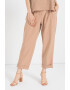 DKNY Pantaloni crop cu talie inalta - Pled.ro