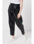 DKNY Pantaloni crop din piele ecologica - Pled.ro