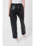 DKNY Pantaloni crop din piele ecologica - Pled.ro