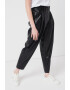 DKNY Pantaloni crop din piele ecologica - Pled.ro