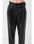 DKNY Pantaloni crop din piele ecologica - Pled.ro