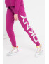 DKNY Pantaloni sport cu imprimeu logo pentru fitness - Pled.ro