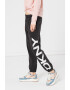 DKNY Pantaloni sport cu logo supradimensionat din bumbac pentru antrenament - Pled.ro