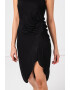 DKNY Rochie asimetrica cu detaliu drapat - Pled.ro