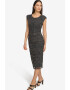 DKNY Rochie midi cambrata cu model - Pled.ro