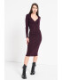 DKNY Rochie midi striata cu croiala bodycon - Pled.ro