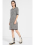 DKNY Rochie tricotata fin cu model logo - Pled.ro