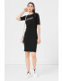 DKNY Rochie-tricou cu aplicatie logo pentru antrenament - Pled.ro