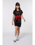 DKNY Rochie-tricou cu imprimeu logo - Pled.ro