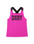 DKNY Top cu bretele incrucisate - Pled.ro