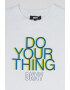 DKNY Tricou de bumbac cu imprimeu text - Pled.ro