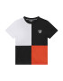 DKNY Tricou de bumbac cu model colorblock - Pled.ro