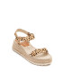 Dolce Vita Sandale din piele cu par scurt cu talpa wedge Myra - Pled.ro