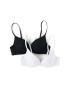 Dorina Set de sutiene push-up negru cu alb - 2 piese - Pled.ro