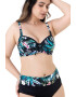 Dorina Sutien de baie cu model tropical Kinabalu - Pled.ro