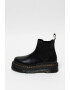 Dr. Martens Ghete Chelsea de piele cu cusaturi contrastante Quad - Pled.ro